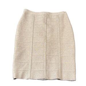 Blush Prom by Alexia Blush Shimmer Pink Bodycon Mini Skirt Women's Size 6